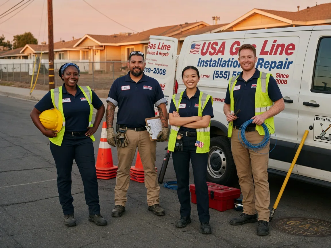 Gas Line Installation company in Jbsa Lackland, TX